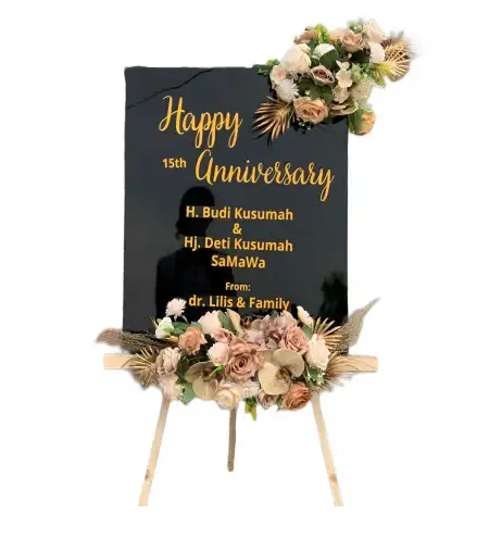 Papan Bunga Akrilik Mangkuluhur Artotel Suites Jakarta